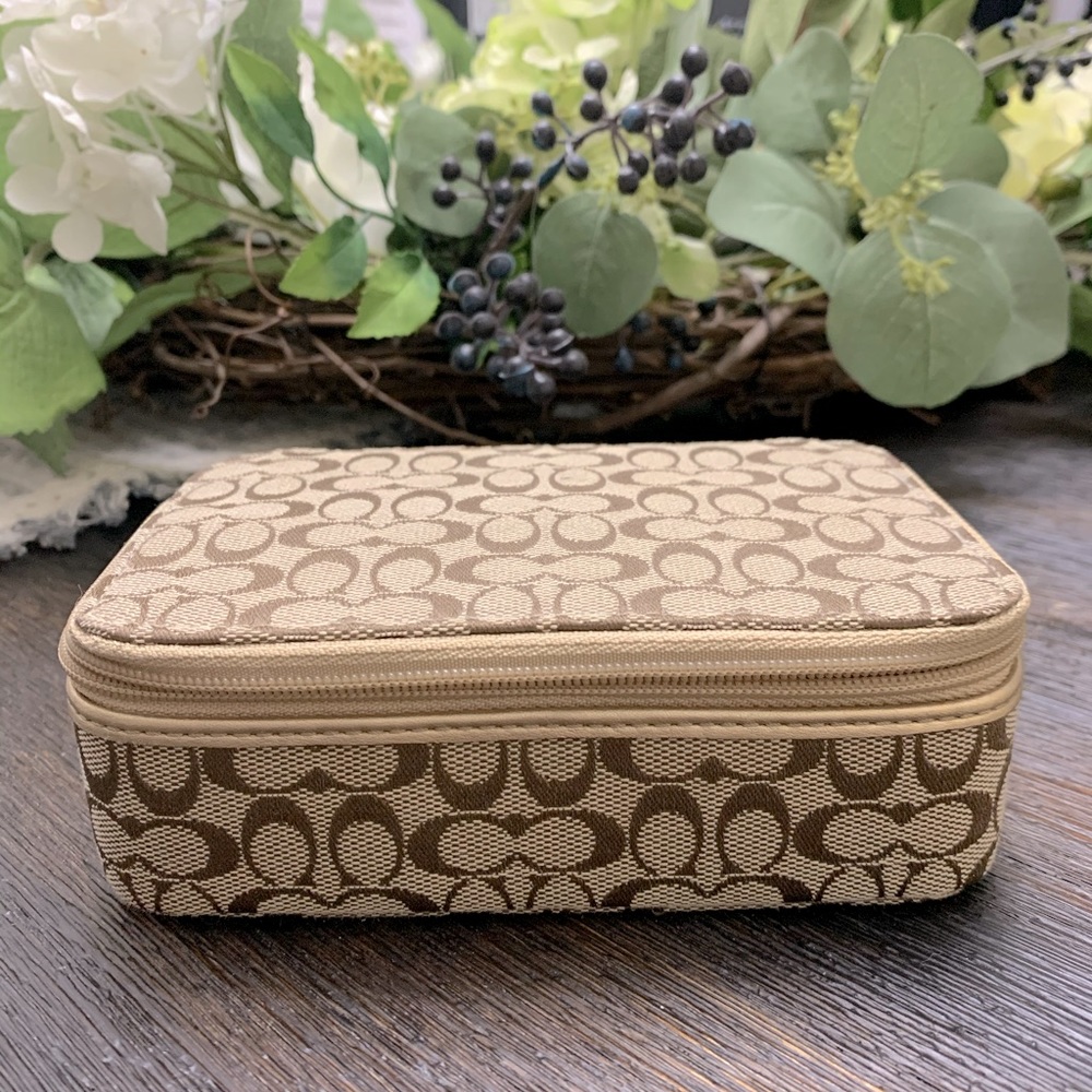 Coach Travel Jewelry Box